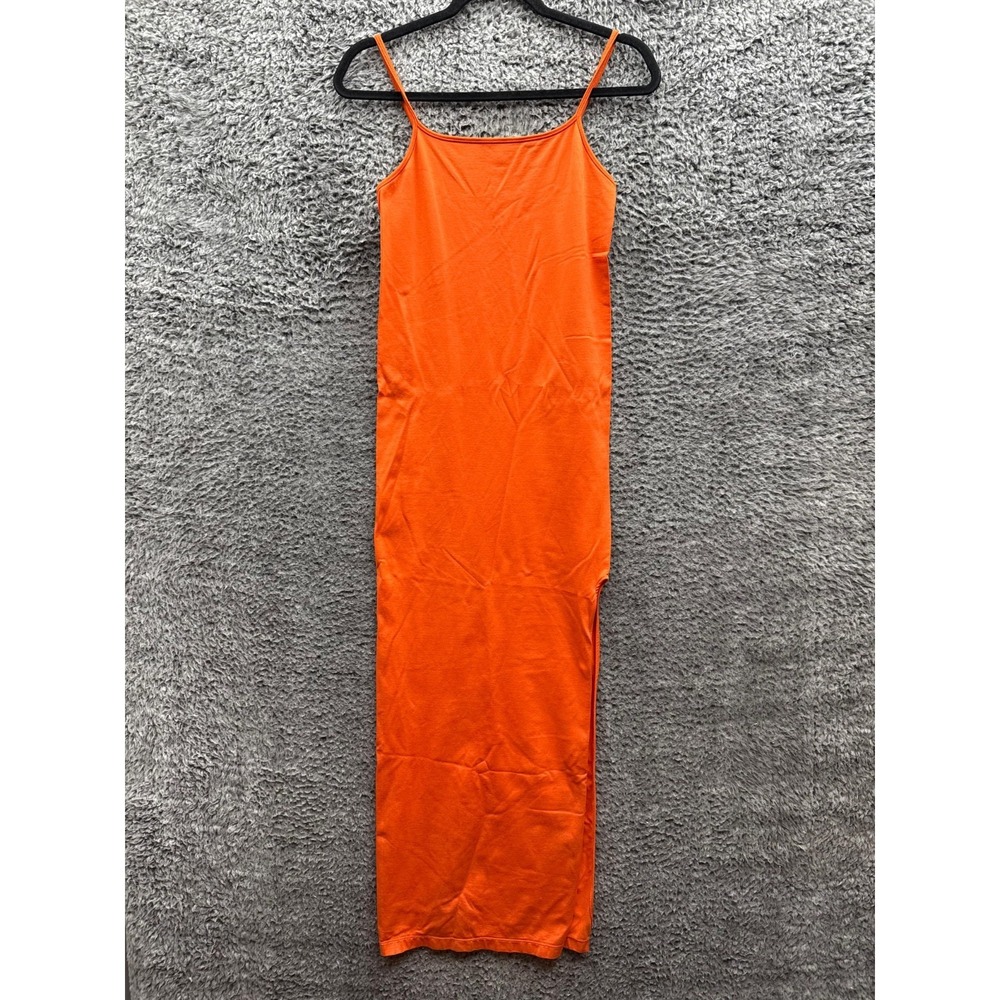 Simon Miller Anders Stretch Sleeveless Tank Midi Dress Orange Womens Size‎ XS/S